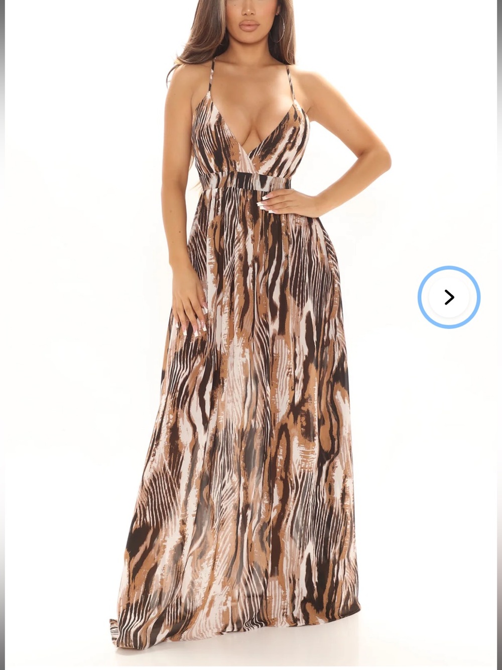 Fashion Nova Mina Maxi dress medium